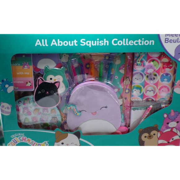 Squishmallow All About Squish Stationery Super Set Beula The Octopus - Picture 2 of 9